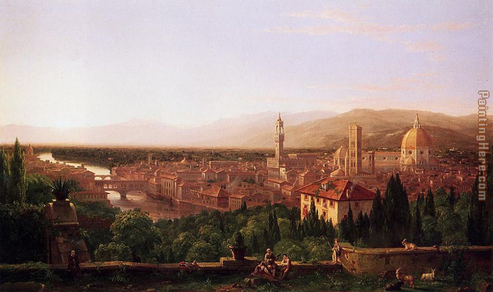 Thomas Cole View of Florence from San Miniato